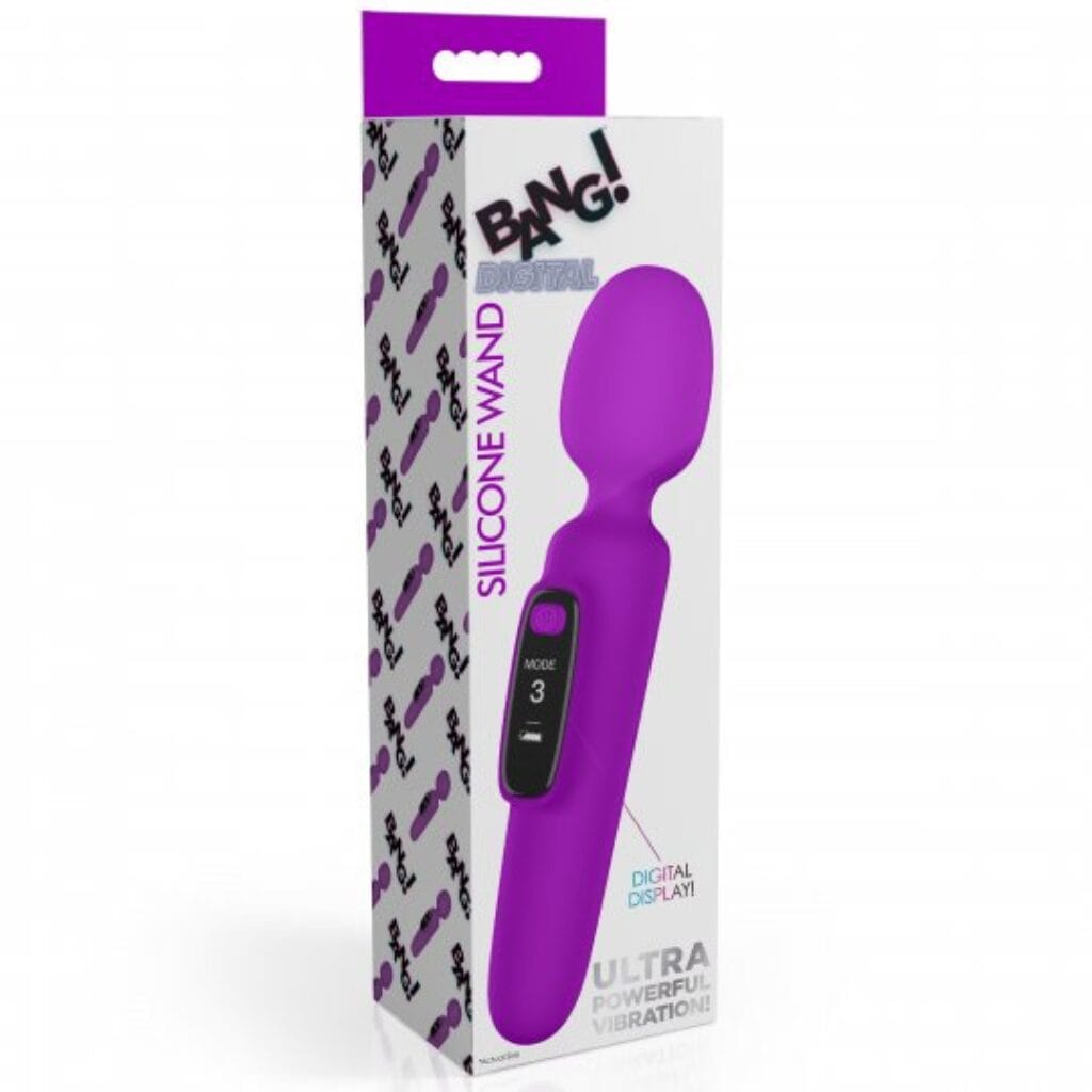 Digital Silicone Wand with Display 1
