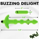 Glow-in-the-Dark Silicone Anal Beads 2
