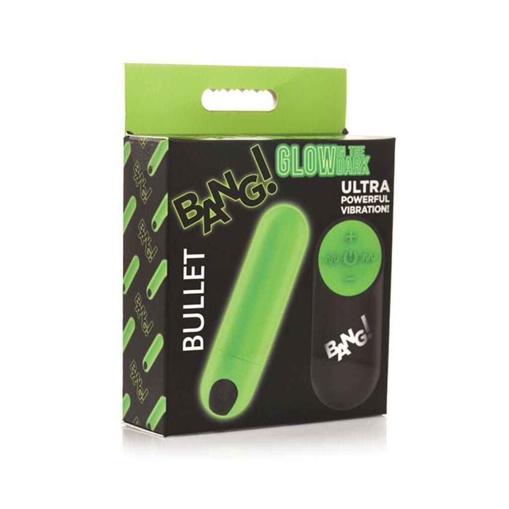 Glow-in-the-Dark Silicone Bullet 1