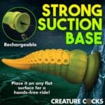 Monstropus 2.0 Vibrating Tentacle Silicone Dildo 3