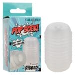 Pop Sock Ribbed Clear 4