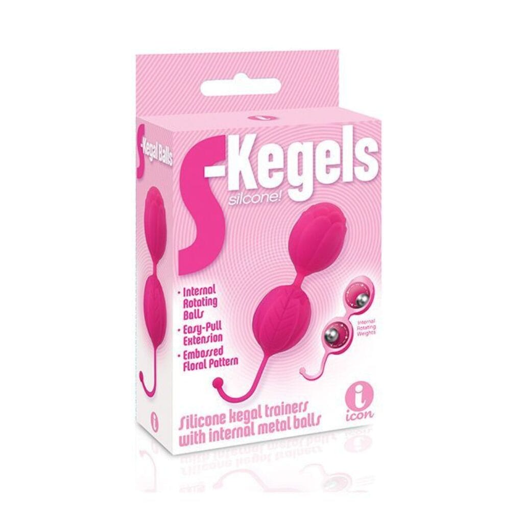 S-Kegels Silicone Balls - Pink 2