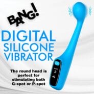 Silicone G-spot Vibrator with Digital Display