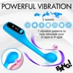 Silicone G-spot Vibrator with Digital 2