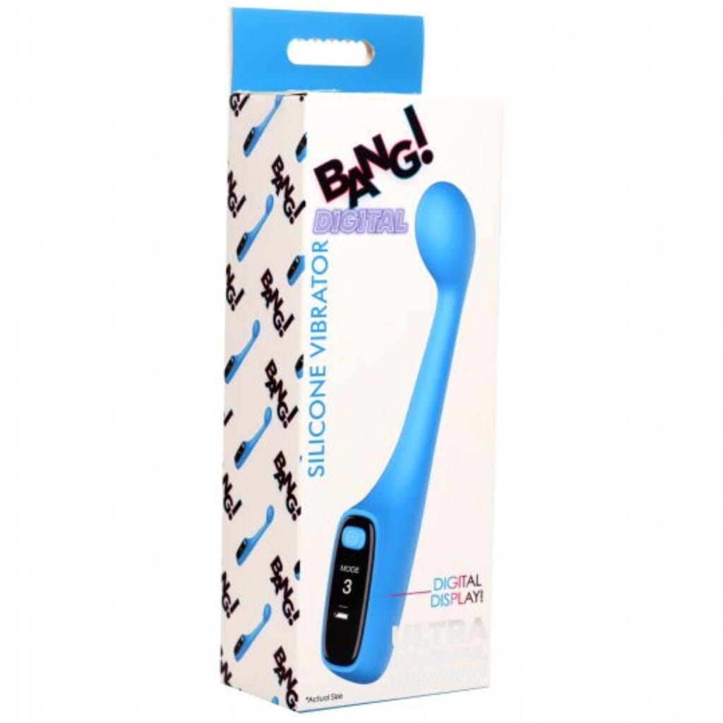 Silicone G-spot Vibrator with Digital 6