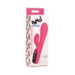 Silicone Rabbit Vibrator with Digital 1