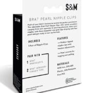 Sex & Mischief Brat Pearl Nipple Clips