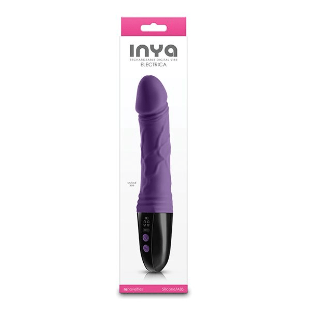 Electrica Phallic Digital Vibrator - Purple 1