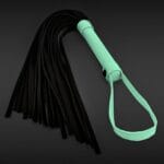 GLO Bondage Flogger Green 1