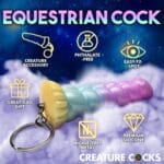 Mystique Unicorn Mini Dildo Key Chain 4