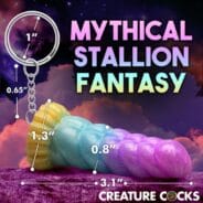 Creature Cocks Mystique Unicorn Key Chain