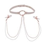 Peaches 'n CreaMe Collar with Nipple Clamps 2