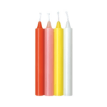 Warm Drip Candles - Pastel 1