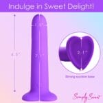 21X Vibrating Wavy Silicone Dildo 1