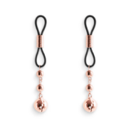 Bound Nipple Clamps D1 Rose Gold