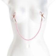 Bound Pearls Nipple Clamps - Pink