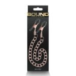 Bound Nipple Clamps DC2 Rose Gold 1