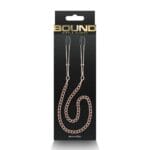 Bound Nipple Clamps DC3 Rose Gold 3