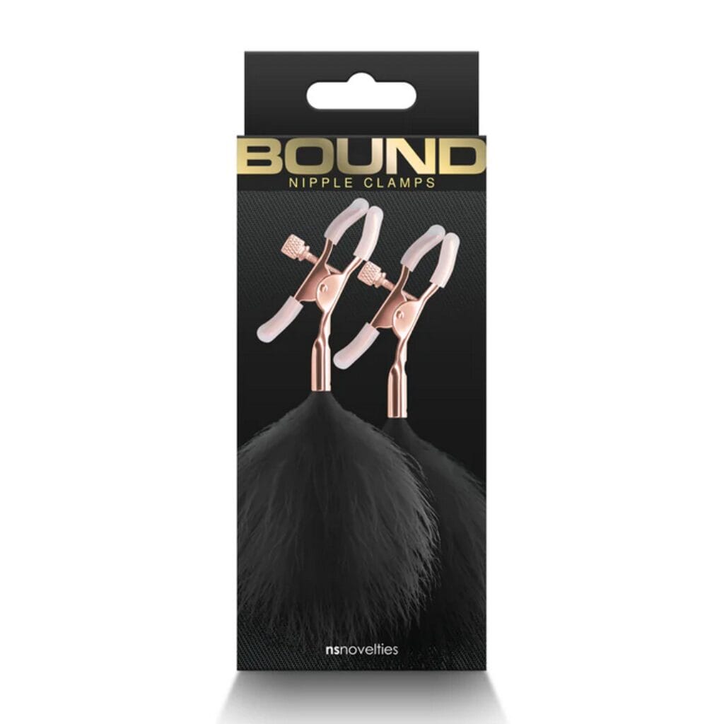 Bound Nipple Clamps F1 Black 3