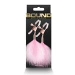 Bound Nipple Clamps F1 Pink 1