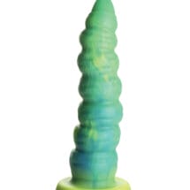 Creature Cocks Squirmer Thrusting & Vibrating Silicone Dildo w-Remote Control - Multi Color