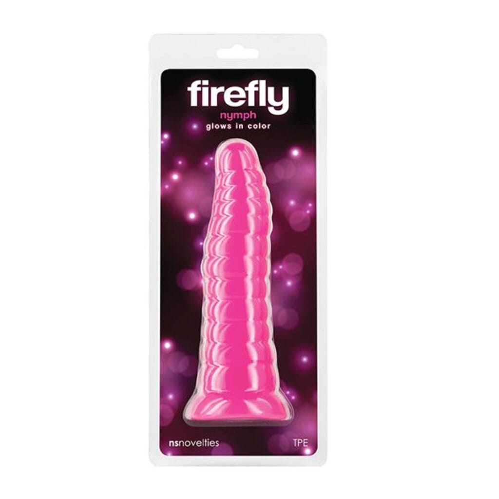 Firefly Nymph Glow in the Dark Dildo - Pink 1