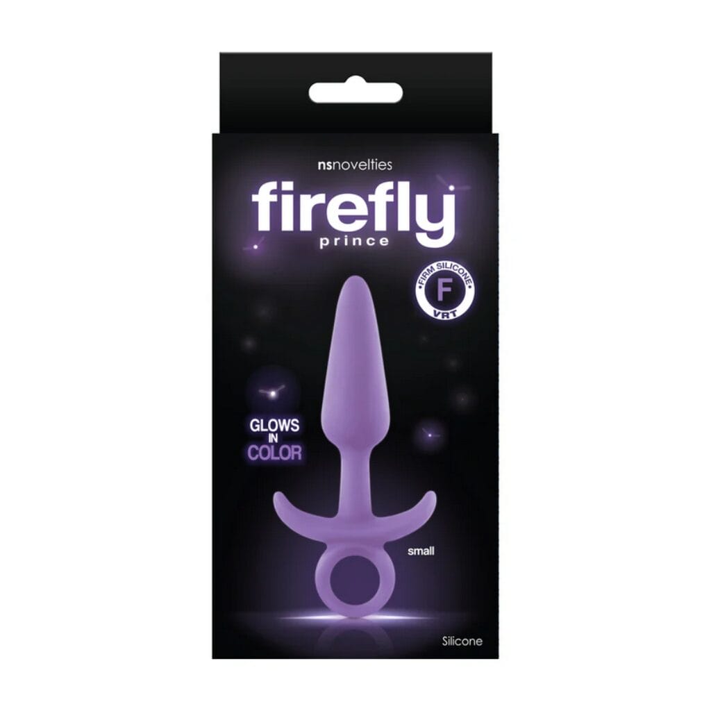 Firefly Prince Anal Plug Small Purple 2