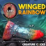 Rainbow Phoenix Dildo 5