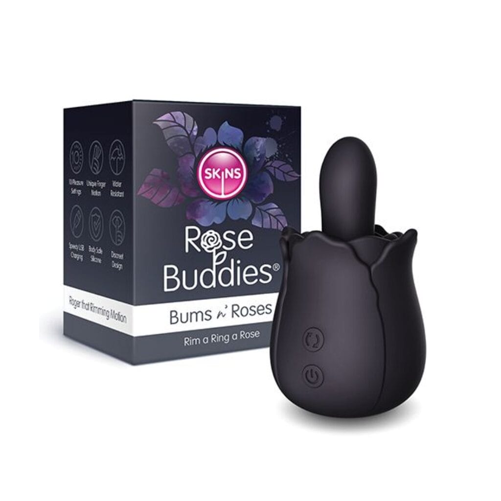 Skins Rose Buddies Bum N Roses-Black 1