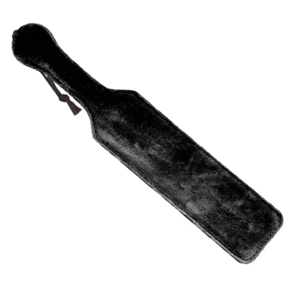 Sportsheets Dual Sided Leather Fur Paddle 1