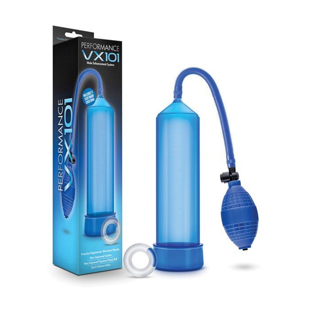 VX101 Male Enhancement Pump - Blue 1
