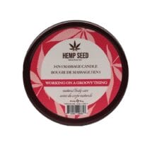 Hemp Seed 3-in-1 Massage Candle - Working on a Groovy Thing