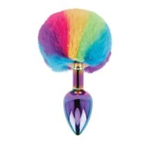 Gemsations Bunny Tail Rainbow Plug