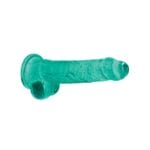 Crystal Clear 8 Dildo Balls - Turquoise 3