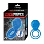 Cockpower Ultimate Vibrating Cock Ring - Blue 1