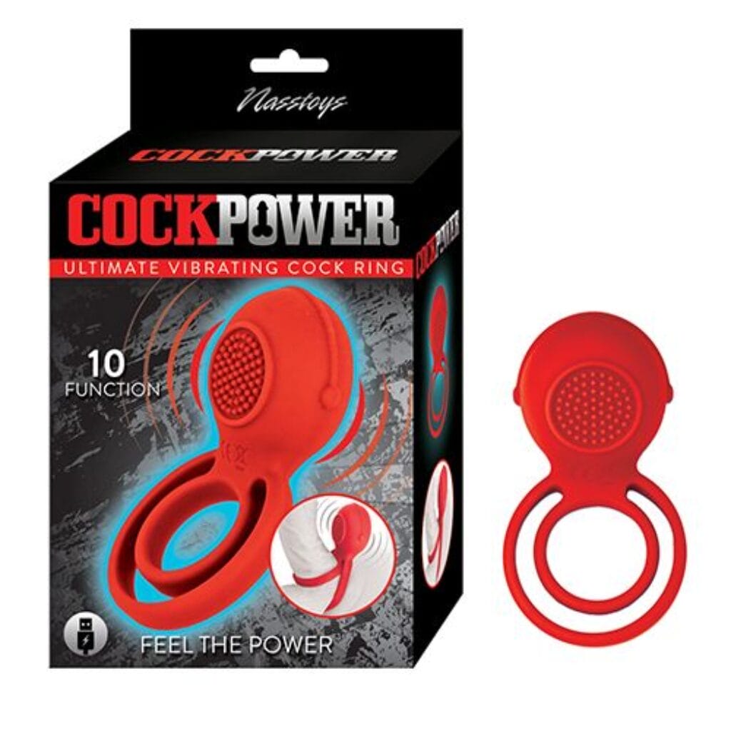 Cockpower Ultimate Vibrating Cock Ring red 12