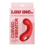 Luv Inc Curved Vibrator Red 3