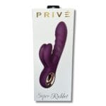 PRIVE Super Rabbit Vibrator - Purple 1