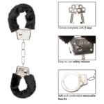 Playful Furry Cuffs - Black 1