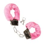 Playful Furry Cuffs - Pink 1