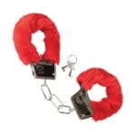 Playful Furry Cuffs - Red 1