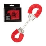 Playful Furry Cuffs - Red 2