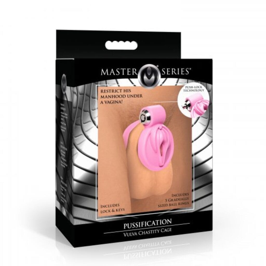 Pussification Vulva Chastity Cage 1