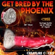 Resurrector Phoenix Squirting Silicone Dildo