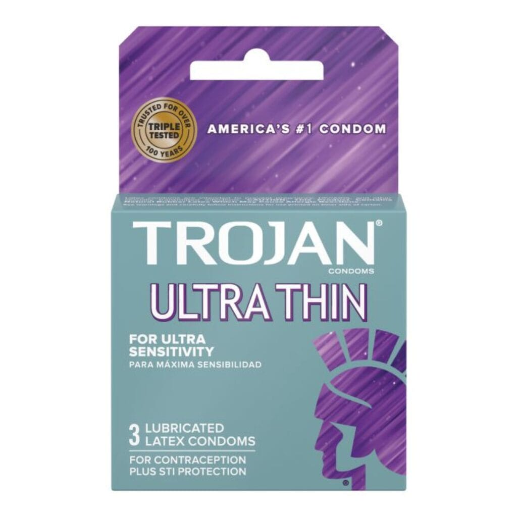 Trojan Ultra Thin Lubricated Condoms 1