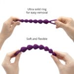 Bing Bang Silicone Anal Beads Violet S 2