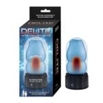 Delite Heated Rose Masturbator Blue 1