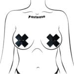 Pastease Pierced Liquid Black Cross 3