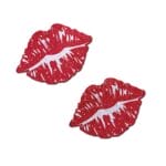 Pastease Premium Sparkle Kissing Lips 3