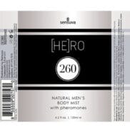 Sensuva Hero 260 Male Body Mist 4oz